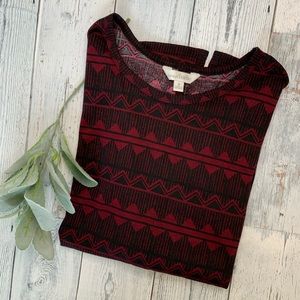 Charming Charlie 3/4 Sleeve Blouse